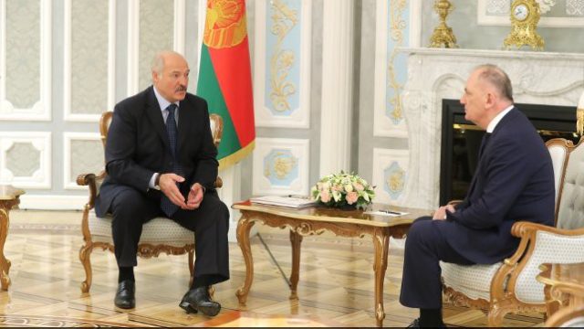 Лукашенко и Котария