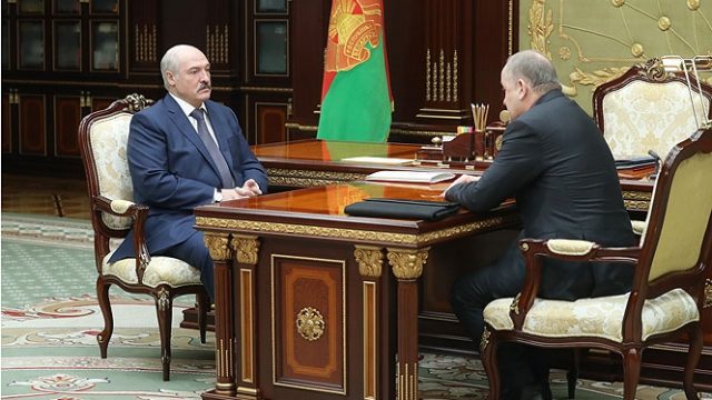 Лукашенко и Каллаур