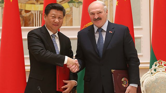 Лукашенко и Си Цзиньпин 