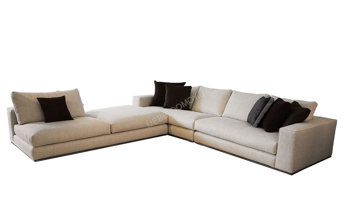 Модульный диван из серии Турин Люкс с пуховым наполнителем