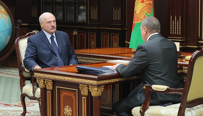 Лукашенко и Макей 