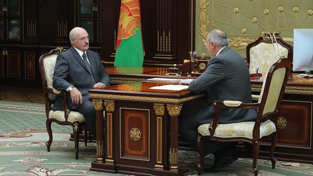 Румас и Лукашенко