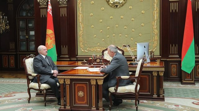 Лукашенко и Румас