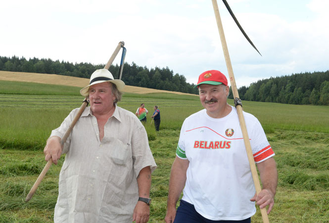 Лукашенко с Депардье
