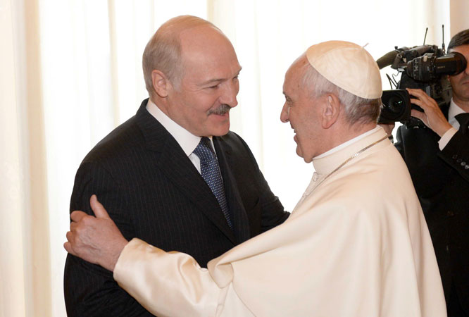 Лукашенко в Ватикане