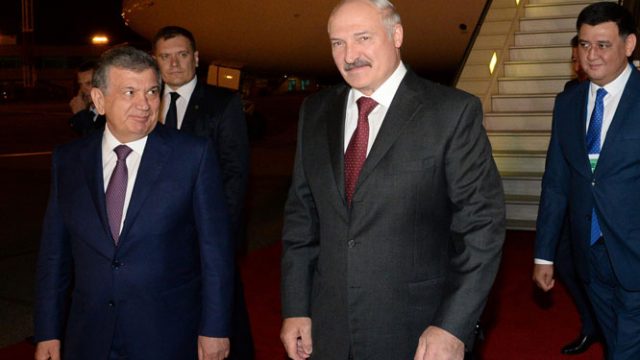 Лукашенко в Ташкенте