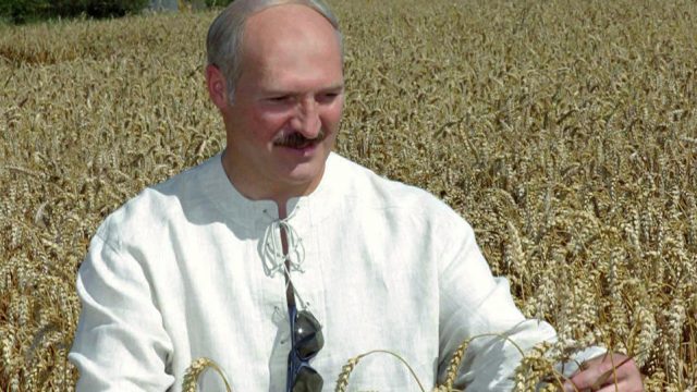 Сверху видно все: Лукашенко на вертолете проверил ход уборочной