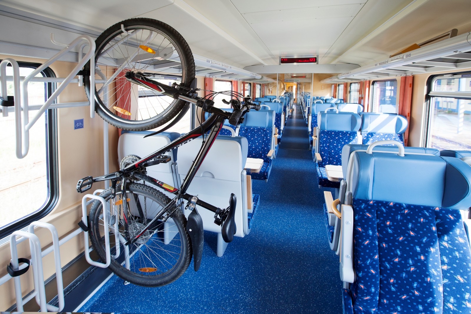 велосипед в поезде