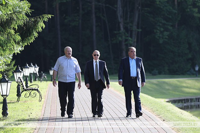 Лукашенко, Путин и Рахмон
