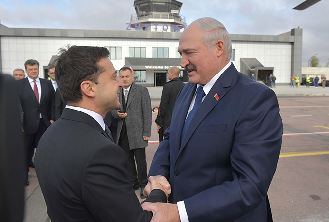 Лукашенко и Зеленкий 